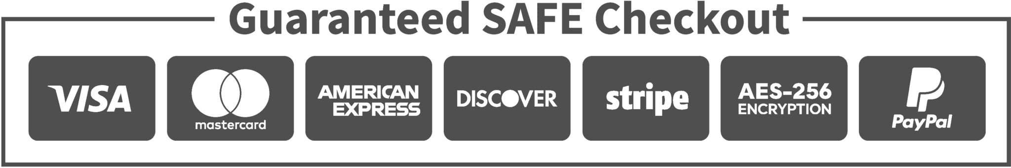 Safe Checkout with Stripe, PayPal and more